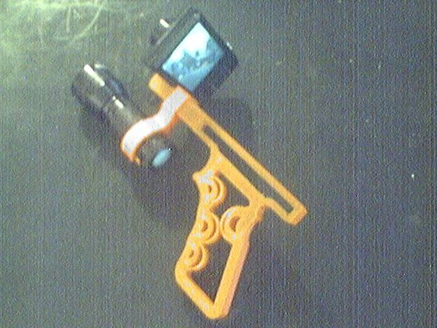 Pistol Grip Camera Gun w Flashlight Attachment