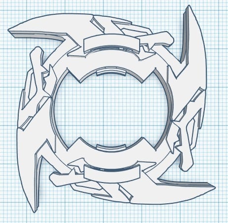 Beyblade Dragoon S Attack ring