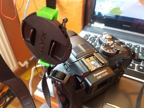 Panasonic Lumix fz-200 Lens Cover strap holder