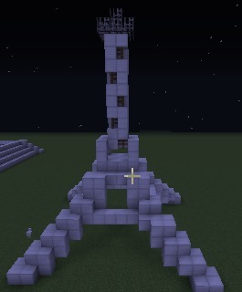 Minecraft Eiffle Tower
