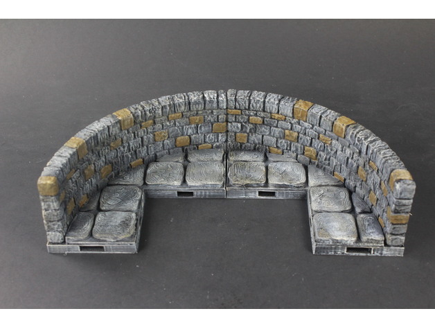 Image of OpenForge 2.0 Dungeon Stone Curved