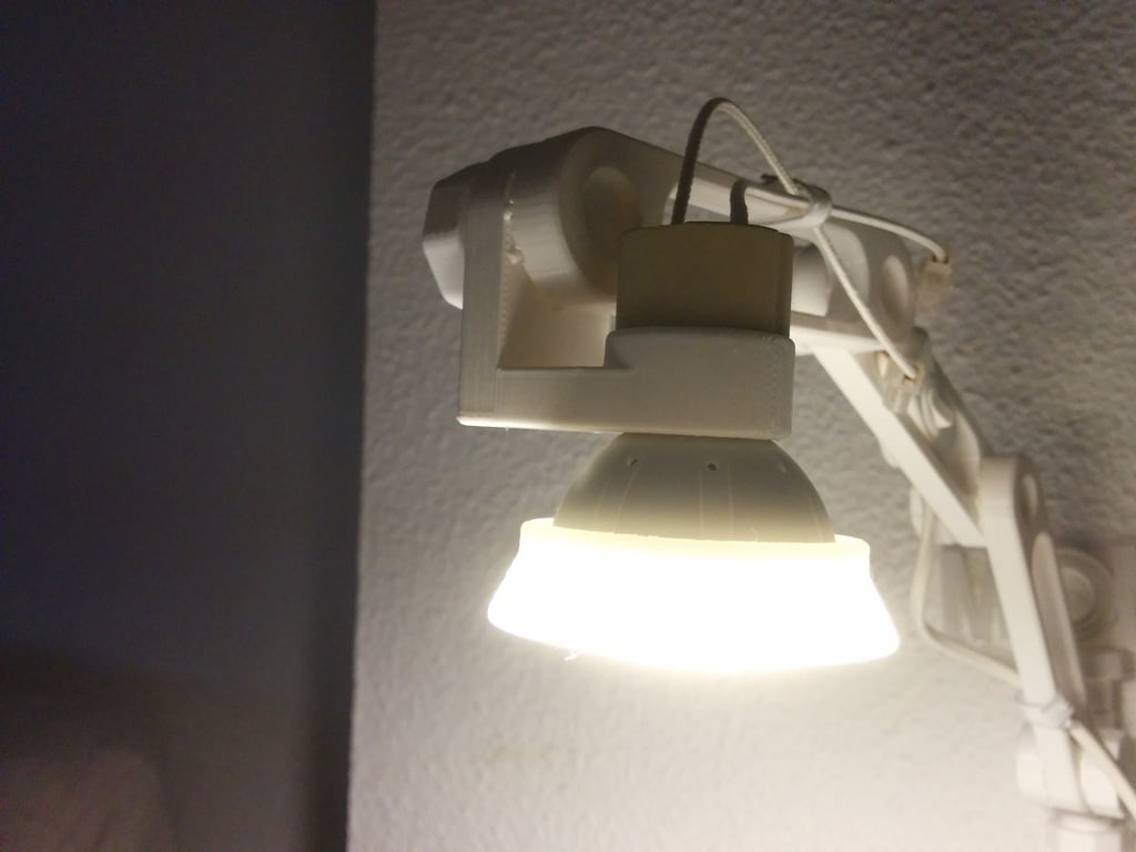 Lampshade for "3D printed articulating LED lamp"