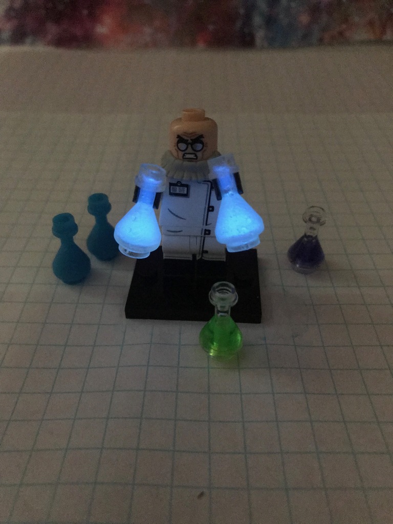 LEGO mad scientist flask