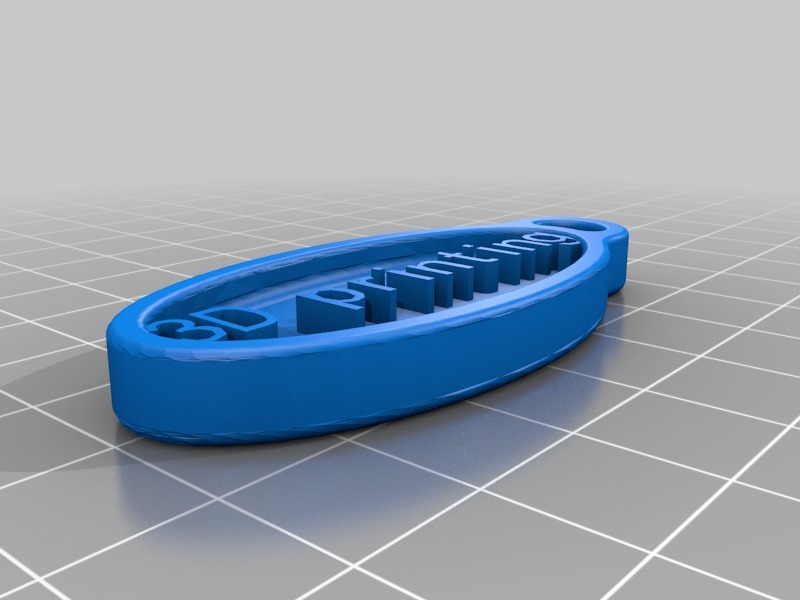 3D printing keychain
