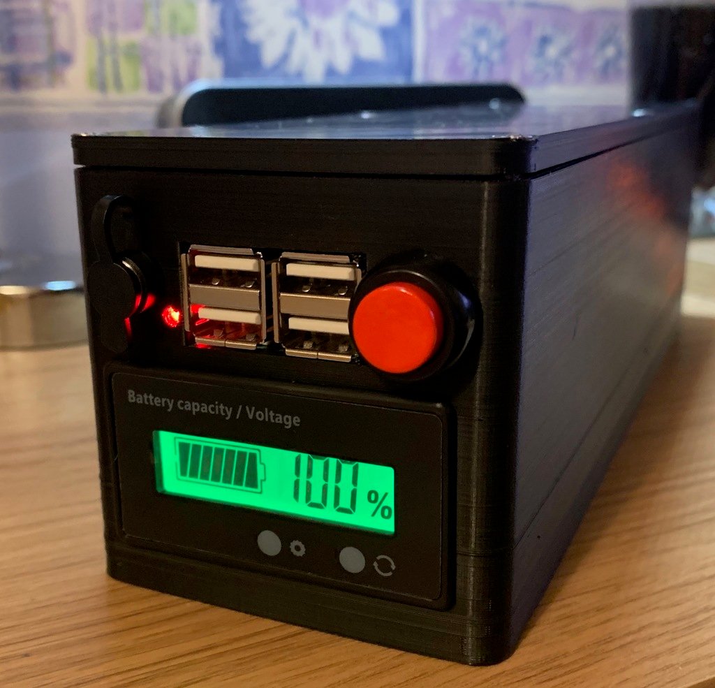 24 Cell 18650 DIY USB Powerbank