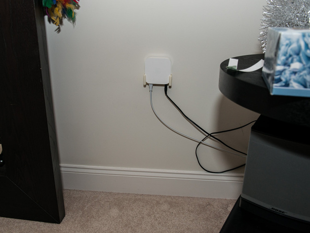 Simple wall mount for Apple Airport express late 2013