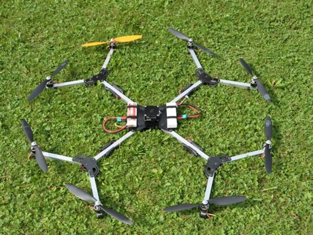 Octo2GO - foldable Octocopter