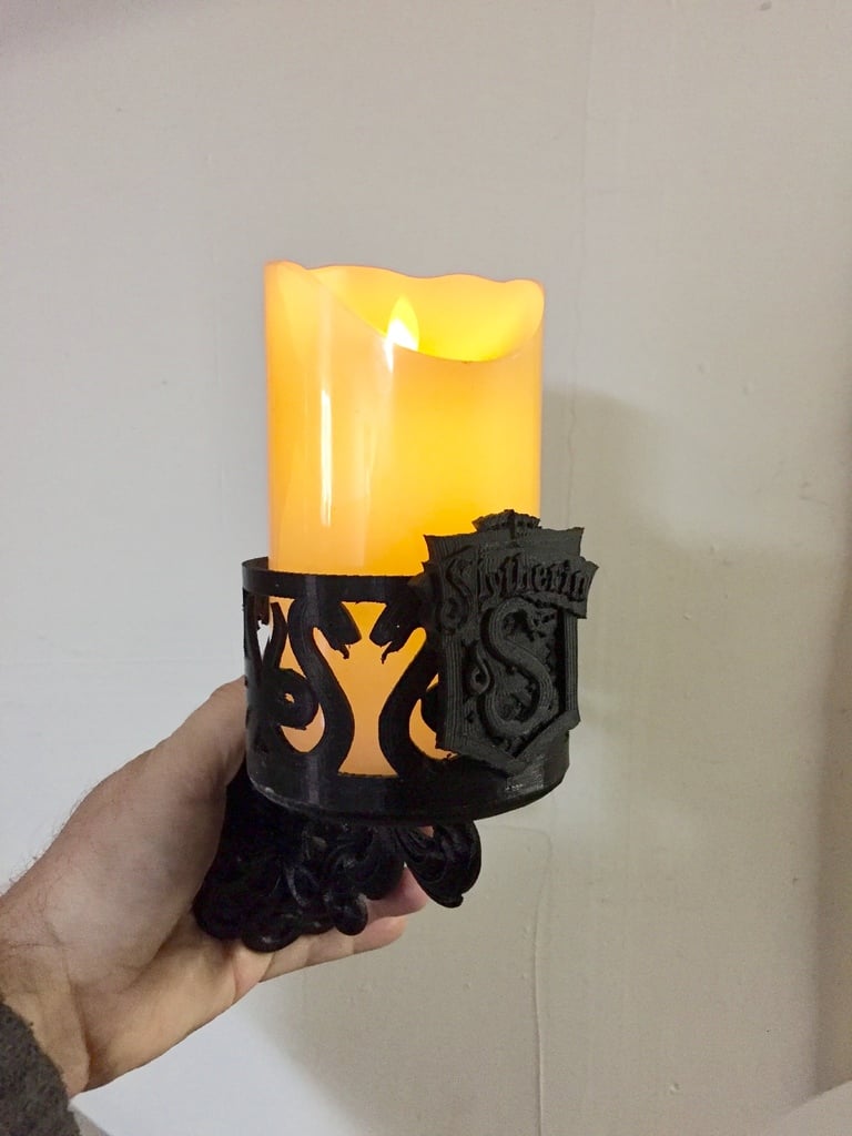 Harry Potter - Slytherin LED Candle Holder Wall Sconce