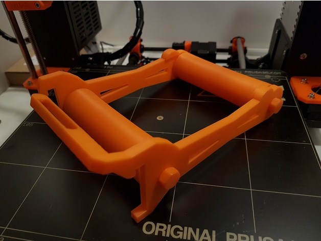 Prusa i3 mk2 Easy Spool Holder/Rollers - Low Rider Remix