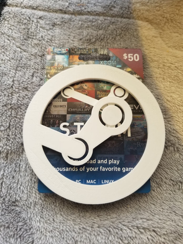 Steam Gift Card Holder