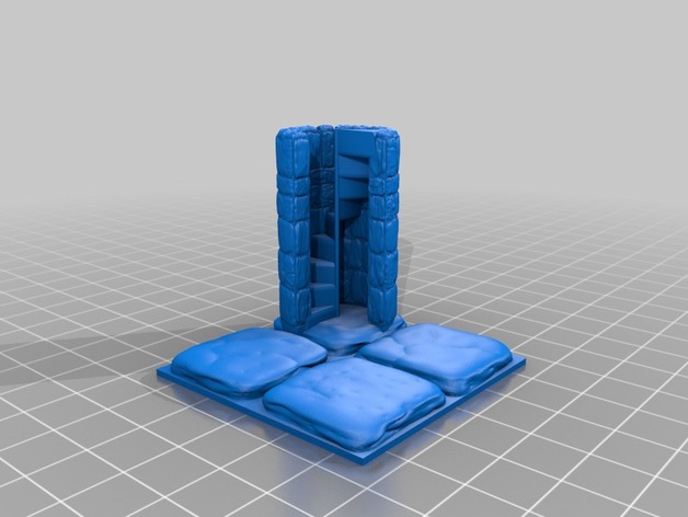 OpenForge 2.0 Mag House Stone Stairwell