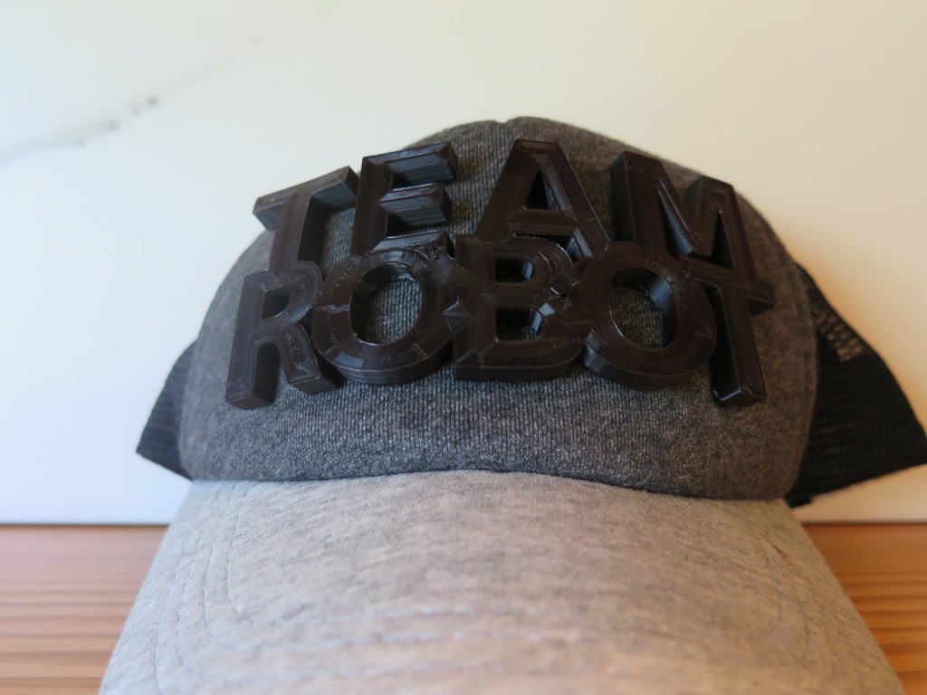 No-Sew 3d Printed Graphic Hat