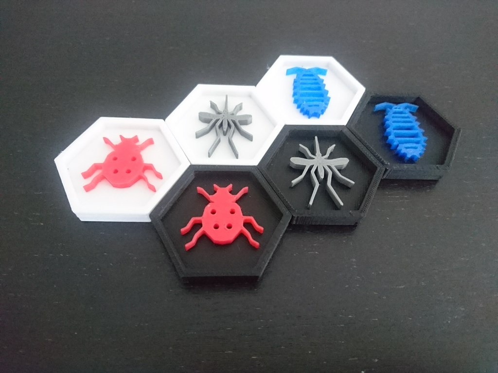 Hive Game expansion pieces