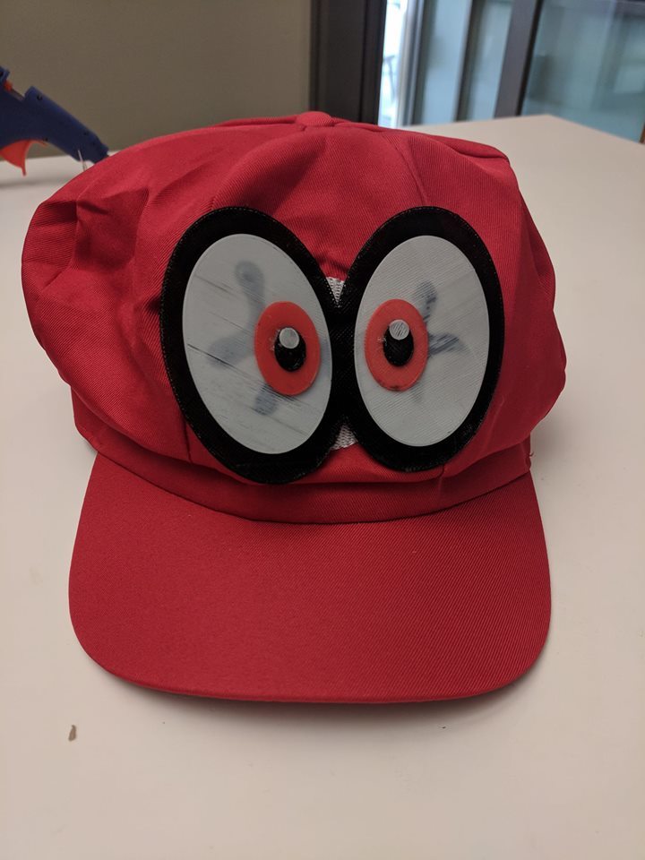 Super Mario Odyssey Cappy eyes