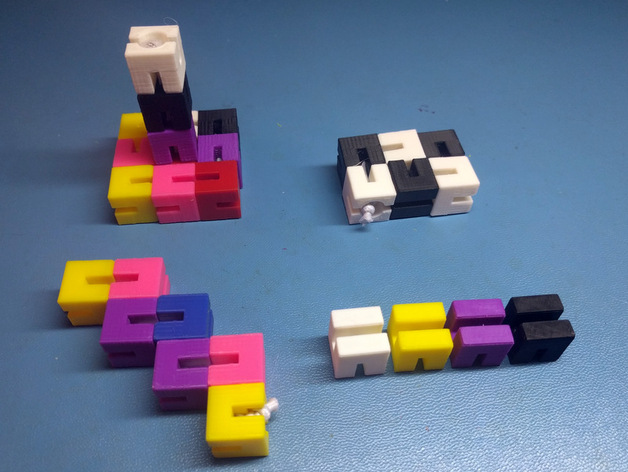 Elastic Cubes Puzzle Therapy