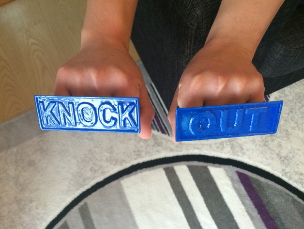 brass knuckles - knock out