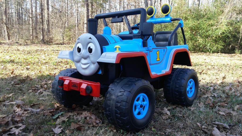 Thomas Train Power Wheel Jeep Build Parts 