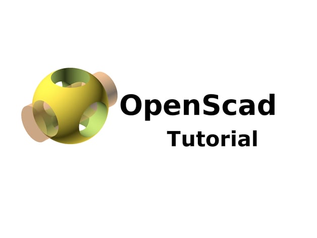 OpenScad - Tutorial - base