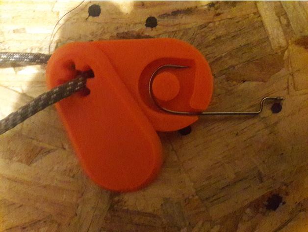 Fishing Hook Protector / Knot Helper by PSomeone - Thingiverse