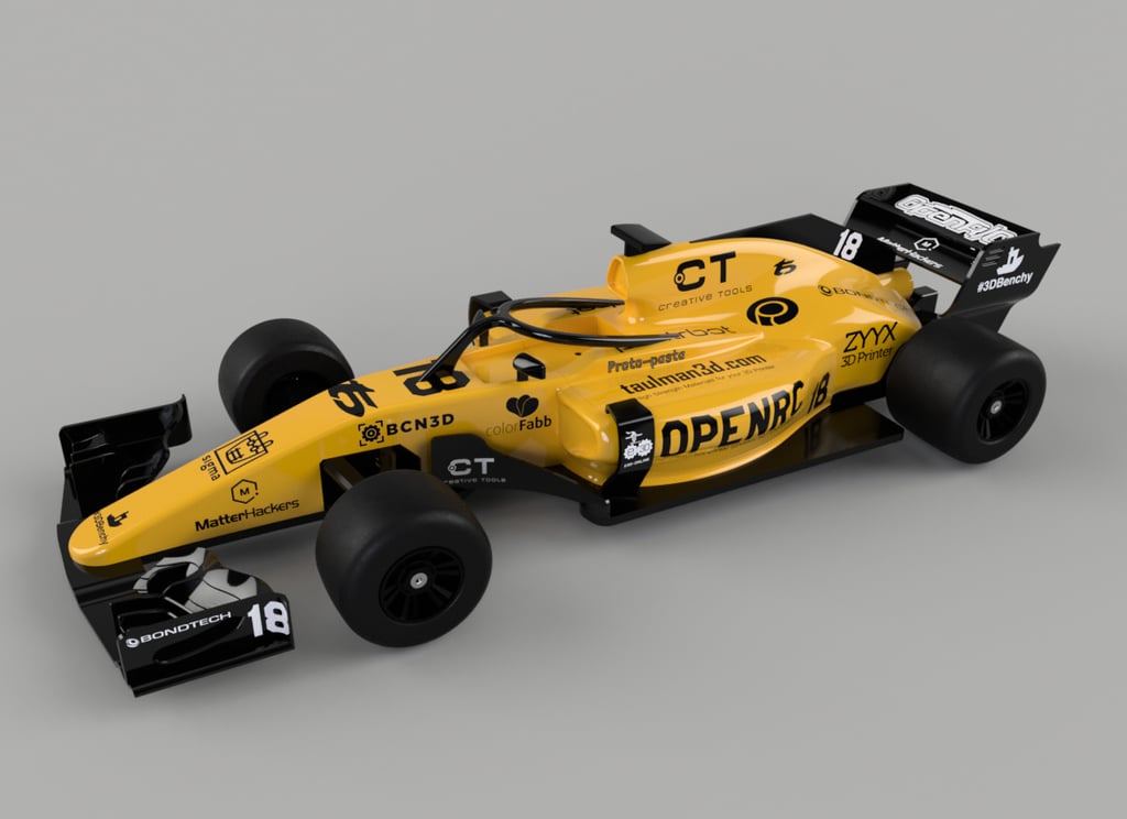 OpenRC F1 2018 Updates