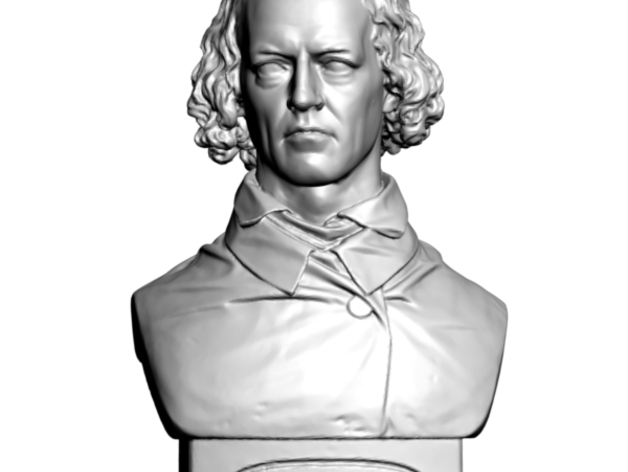 3D Scan of Bust of Alfred Tennyson
