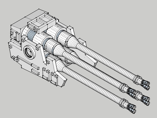 Millennium Falcon laser guns