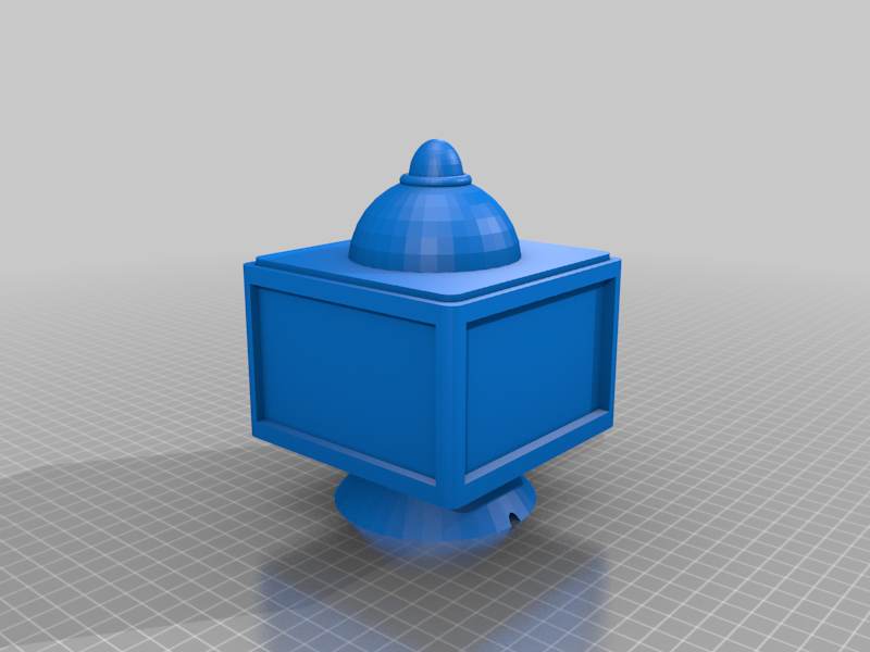 Lithopane Lighted Box (without Supports)