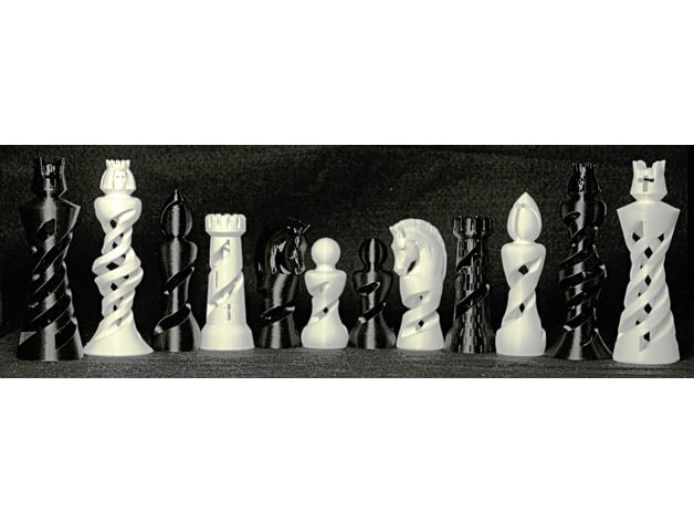 Organic Chess Set By Ntx9 - Thingiverse