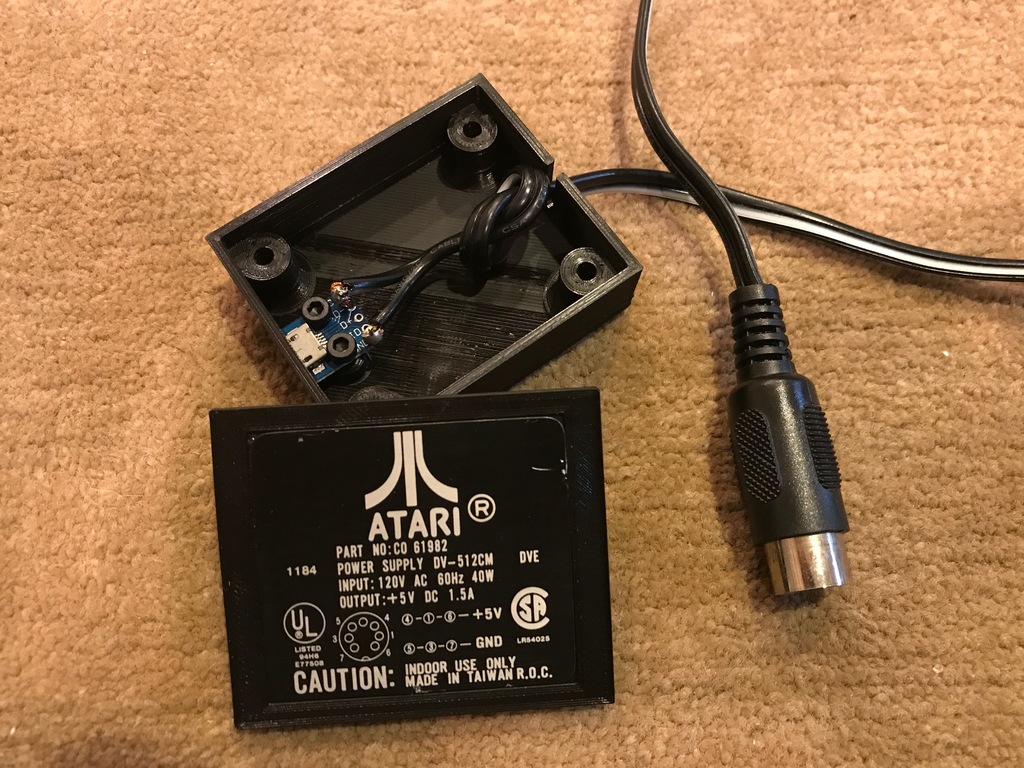 Atari XL/XE USB Power Adapter Box