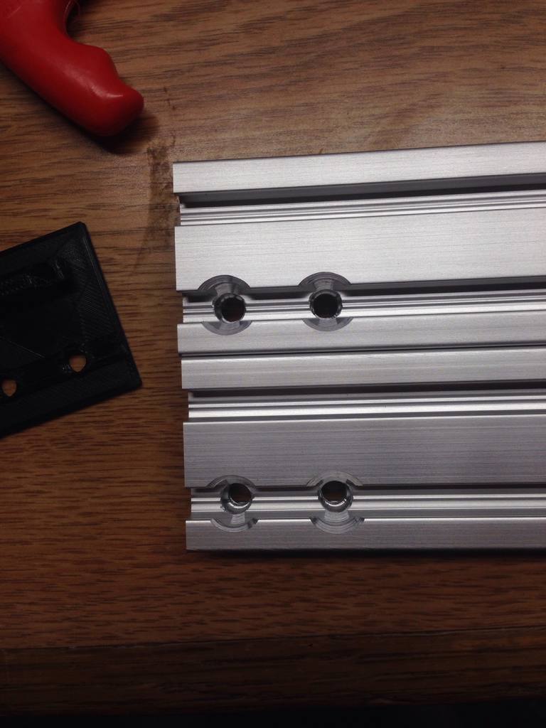 2040 Aluminum Extrusion DRILL Helpers