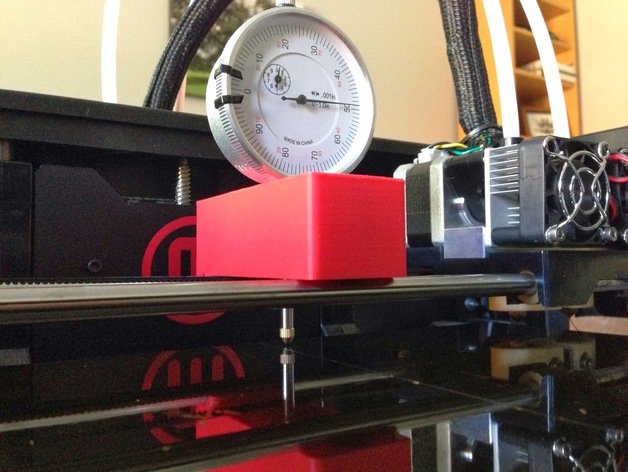 Makerbot Replicator 2 or 2X Build Plate Indicator Base