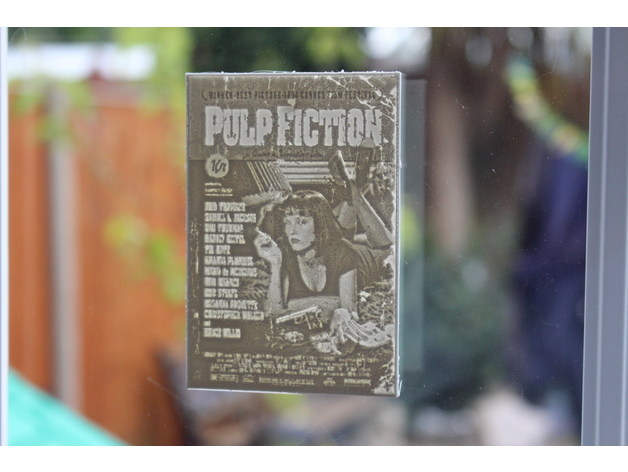 Pulp Fiction Movie Poster Lithophane