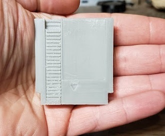 1/4 scale NES cartridge