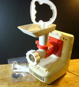 Mount for a KitchenAid grinder
