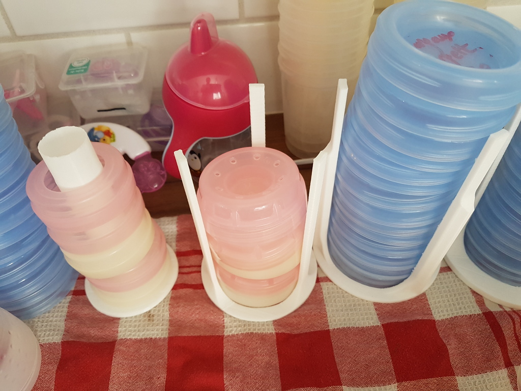 Baby bottles and boxes parts holder