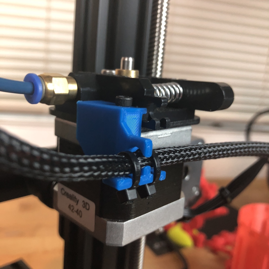 MK8 Extruder Wire Loom Cable Clip For Ender-3