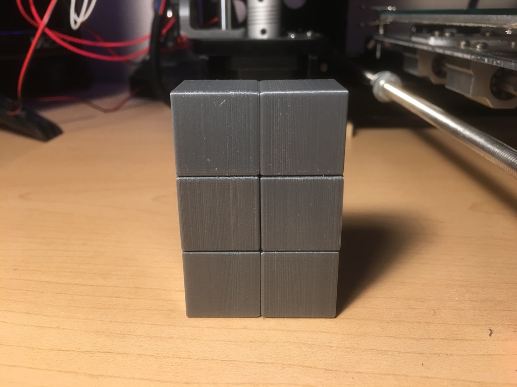 1X2X3 Puzzle Fully 3D Printable