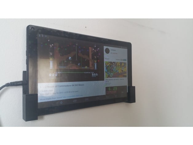 Tablet wall mount Universal customizable