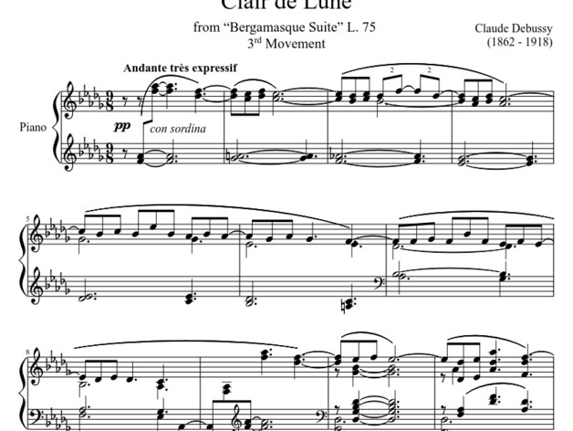 ParaMusicBox: Clair de Lune