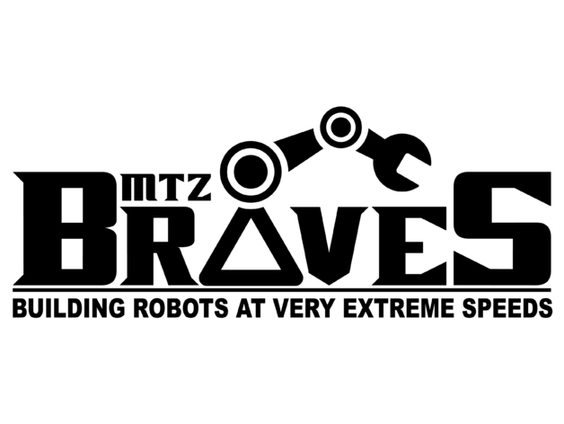 MTZ Braves Robot Logo