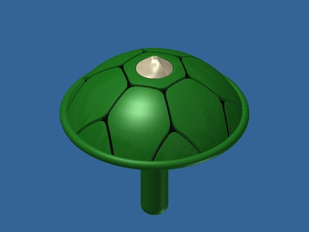 Turtle Shell Toy Top