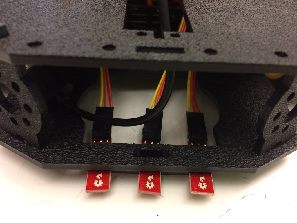 Shadow Chassis Front Sumo Shield for SparkFun Micro:Bot kit
