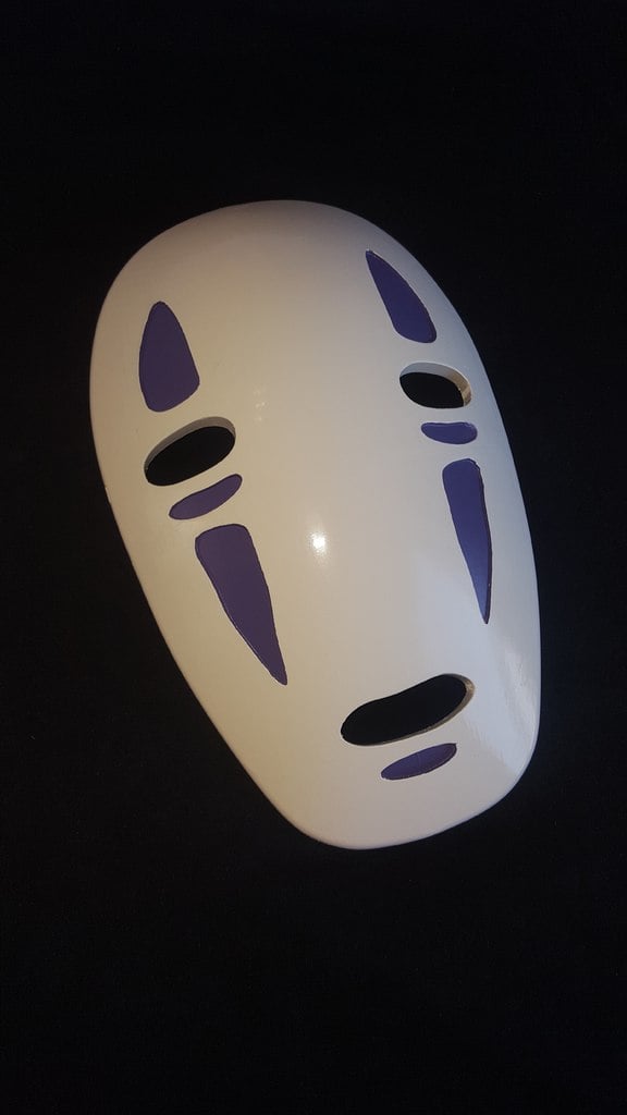 Spirited away no-face mask cosplay