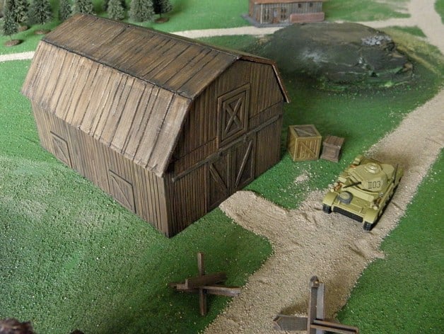 Image of Wargame: 20mm barn