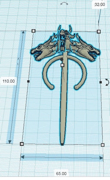 Daenerys dragon brooch