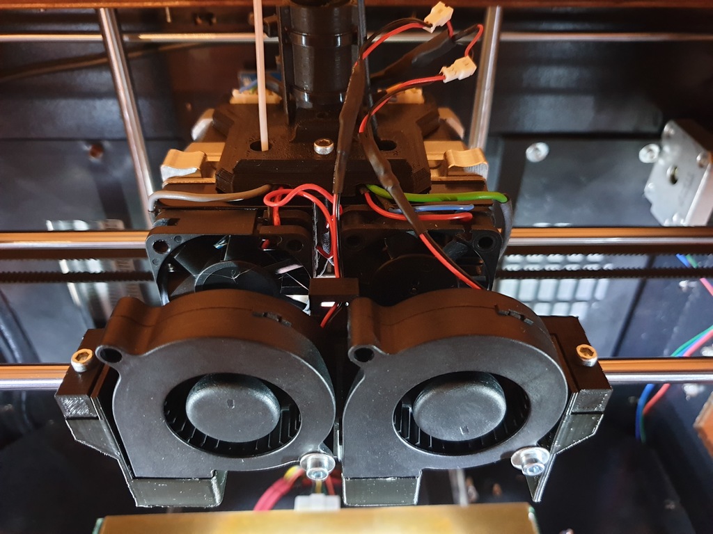 Turbo Fan Duct Makerbot, CTC, Flashforge Bauteilkühler