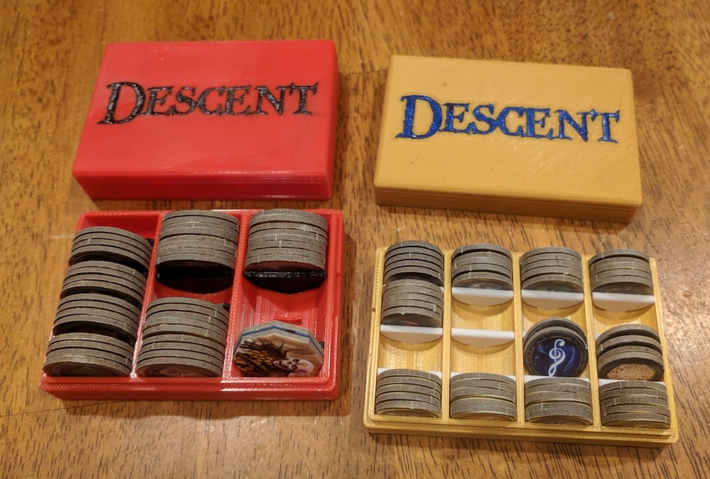 Descent Token Box