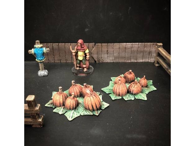Image of Townsfolke: Pumpkin Patch (28mm/32mm scale)