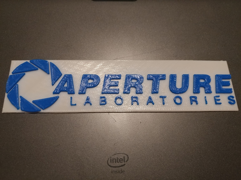 Aperture Labs Sign