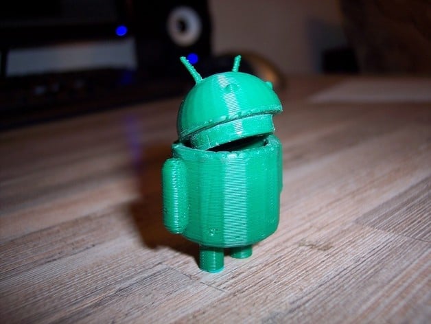 Android with a little secret box